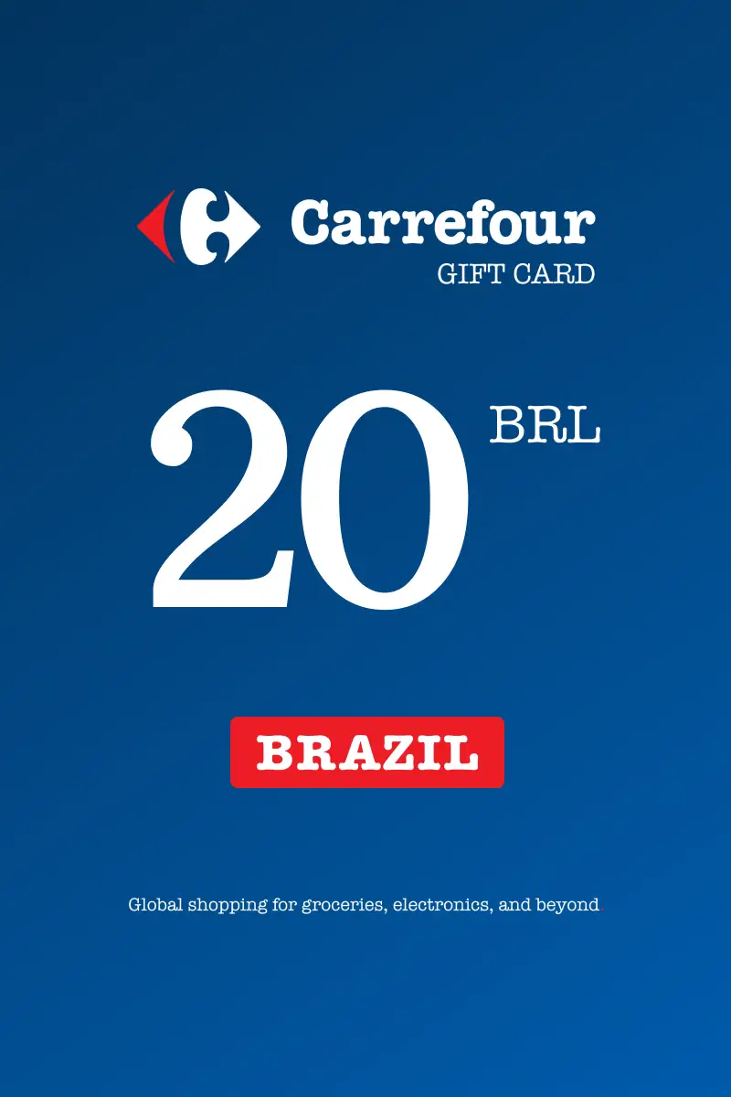 Carrefour 20 BRL Gift Card (Brazil) - Digital Key