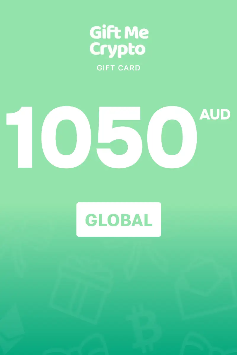 Gift Me Crypto 1050 AUD Gift Card (Global) - Digital Key