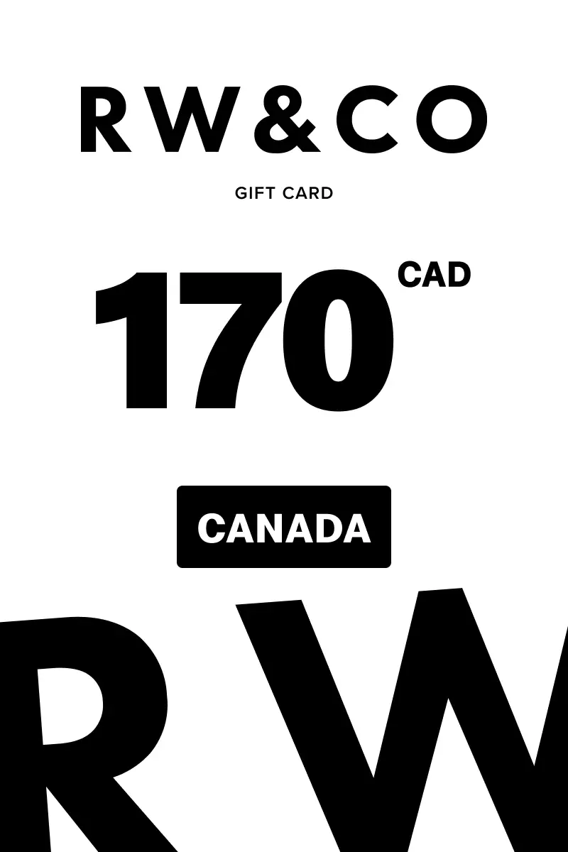 RW and Co 170 CAD Gift Card (Canada) - Digital Key
