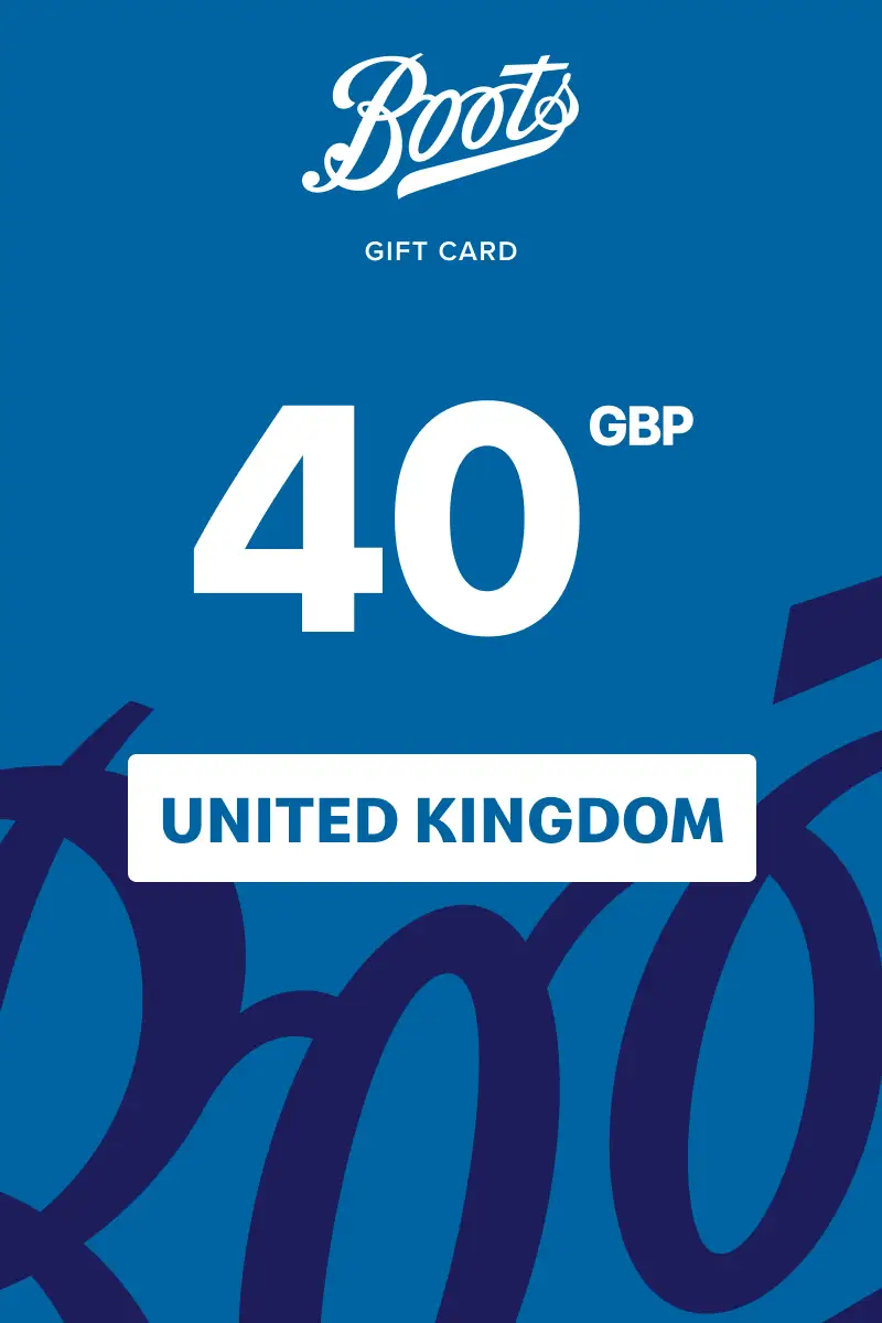Boots 40 GBP Gift Card (United Kingdom) - Digital Key