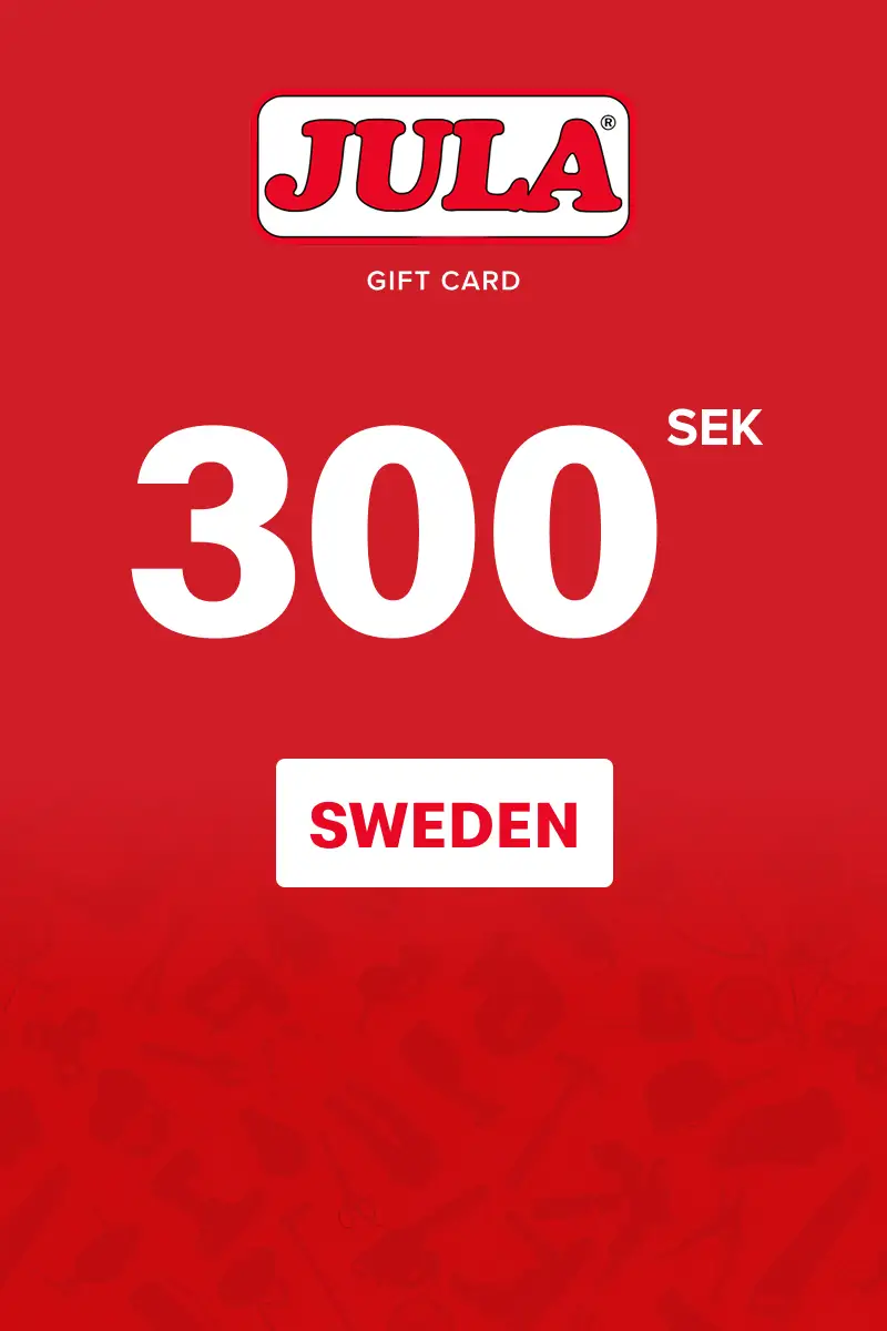Jula 300 SEK Gift Card (Sweden) - Digital Key