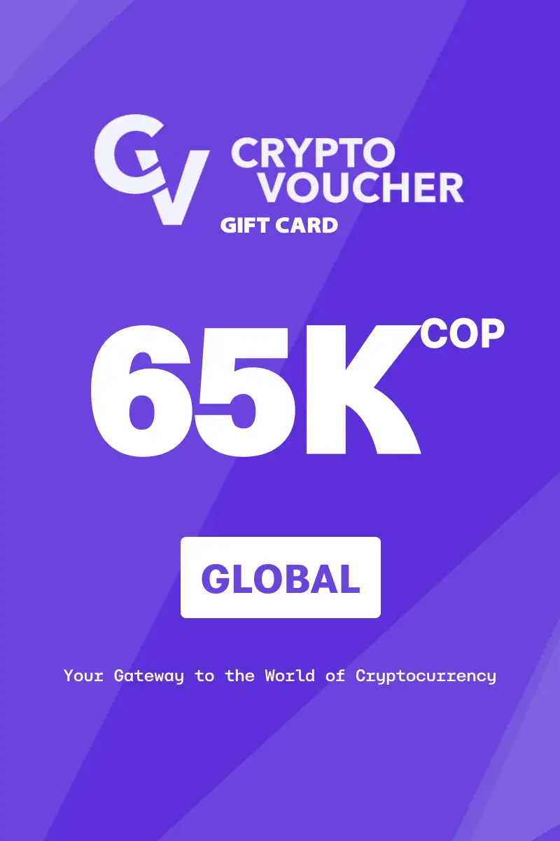 Crypto Voucher 65000 COP Gift Card (Global) - Digital Key
