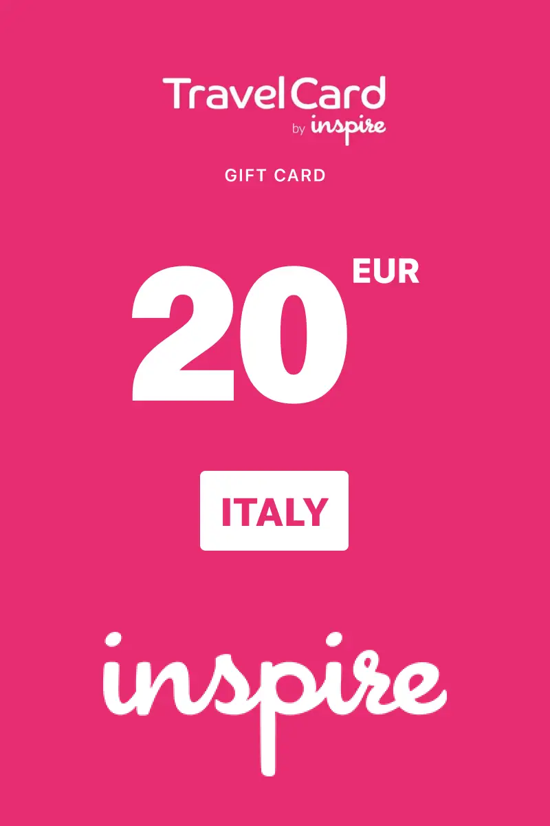 TravelCard by Inspire 20 EUR Gift Card (Italy) - Digital Key
