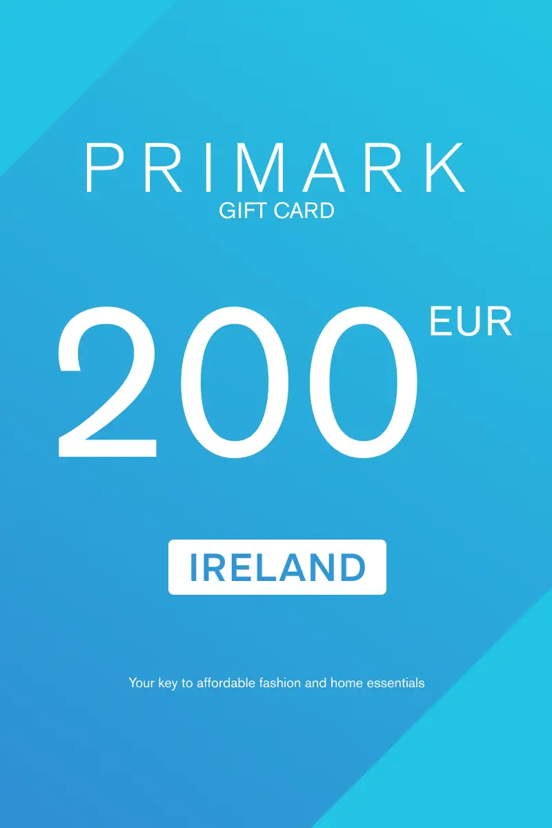Primark 200 EUR Gift Card (Ireland) - Digital Key