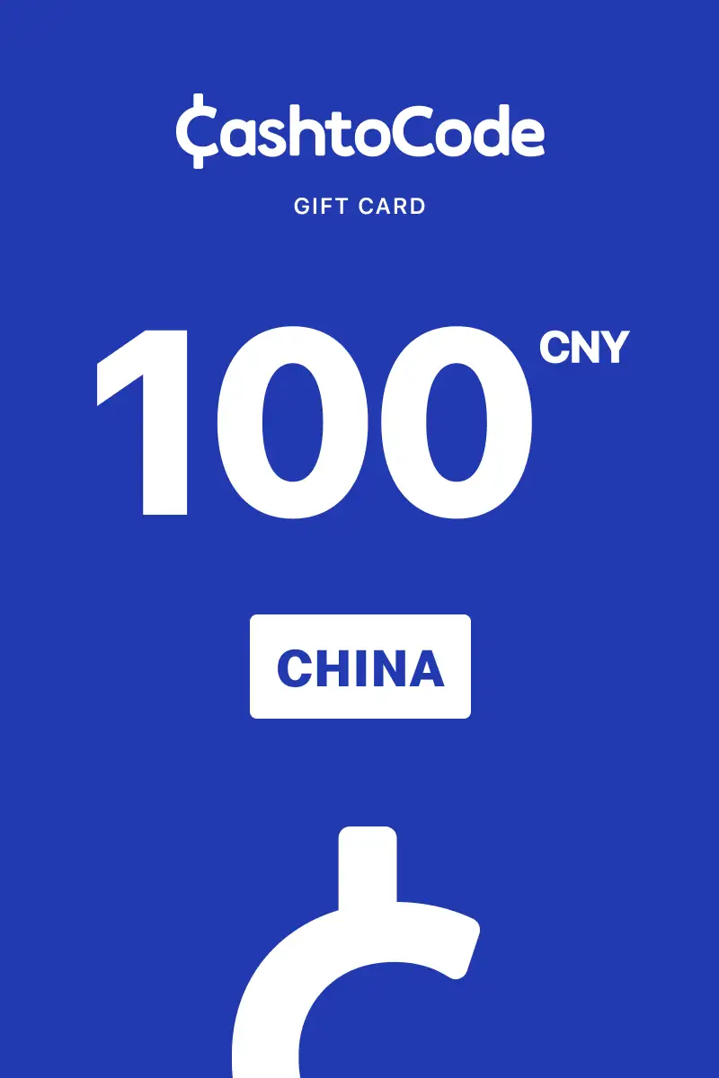 CashtoCode 100 CNY Gift Card (China) - Digital Key