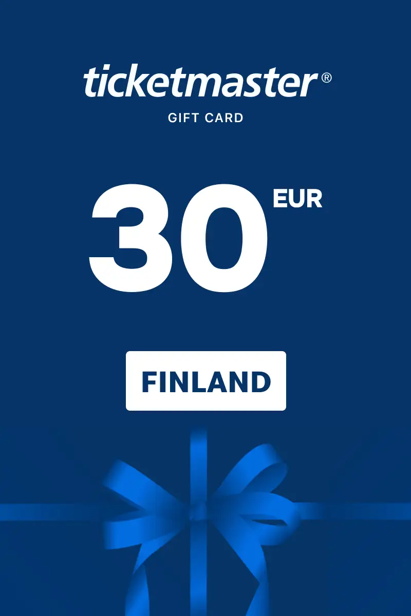Ticketmaster 30 EUR Gift Card (Finland) - Digital Key