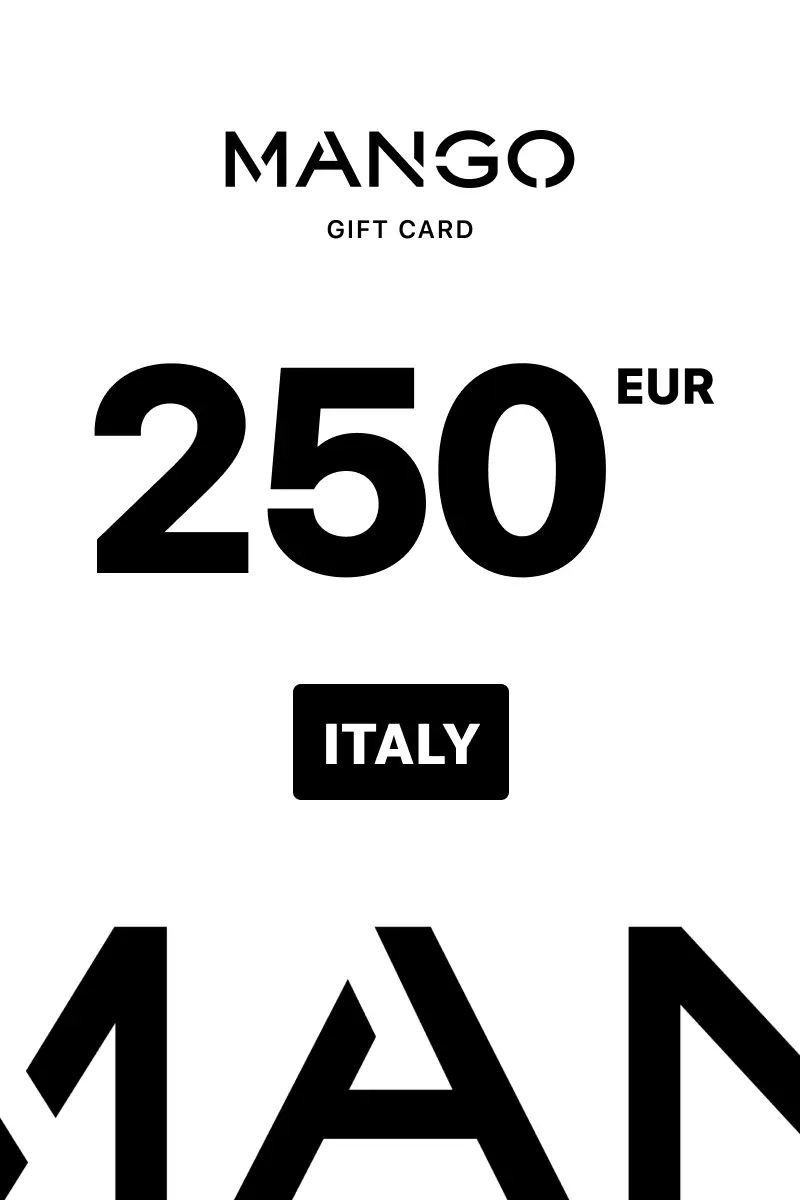 Mango 250 EUR Gift Card (Italy) - Digital Key