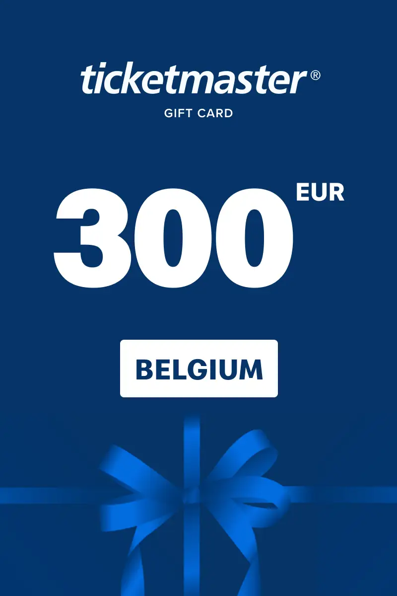 Ticketmaster 300 EUR Gift Card (Belgium) - Digital Key