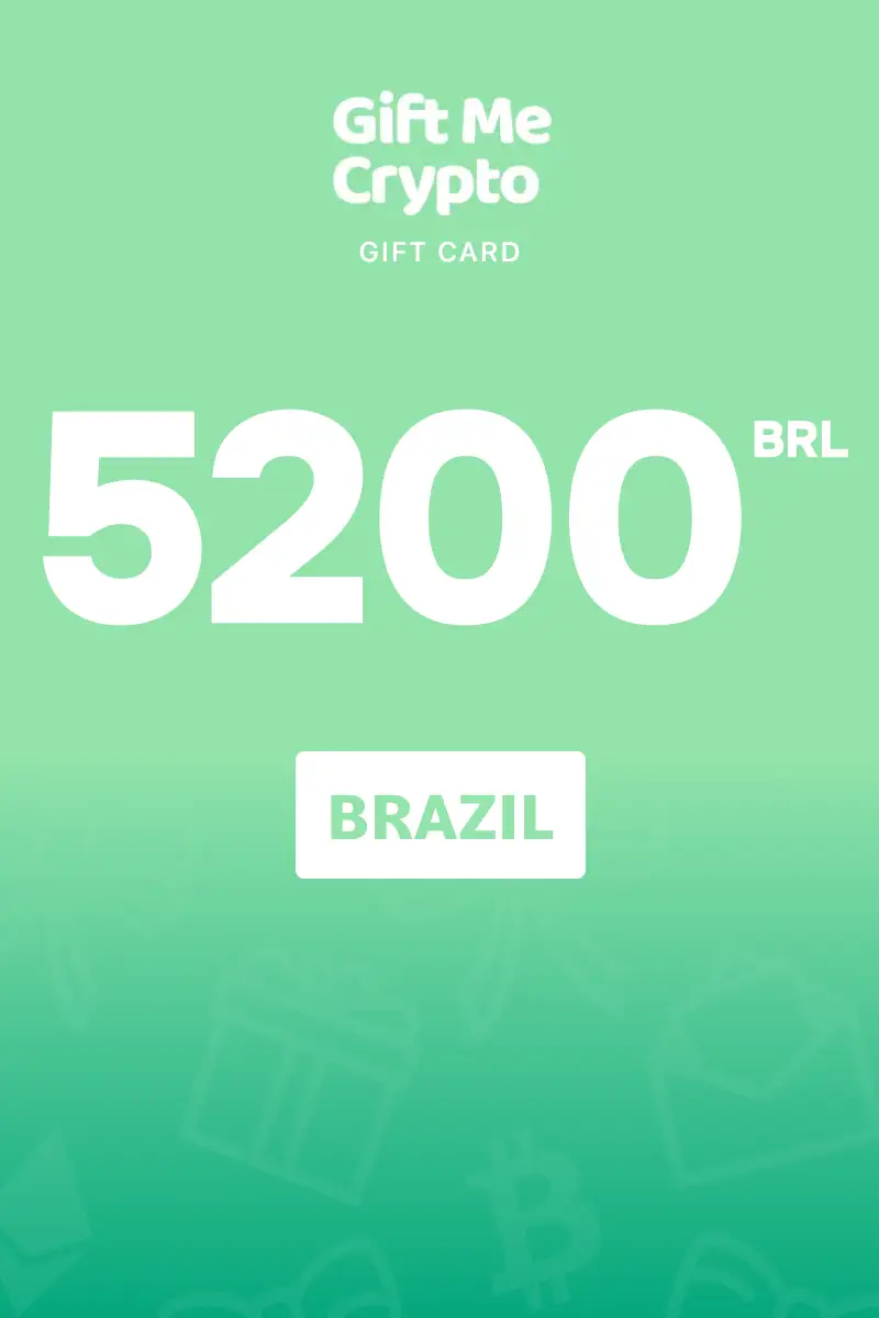 Gift Me Crypto 5200 BRL Gift Card (Brazil) - Digital Key