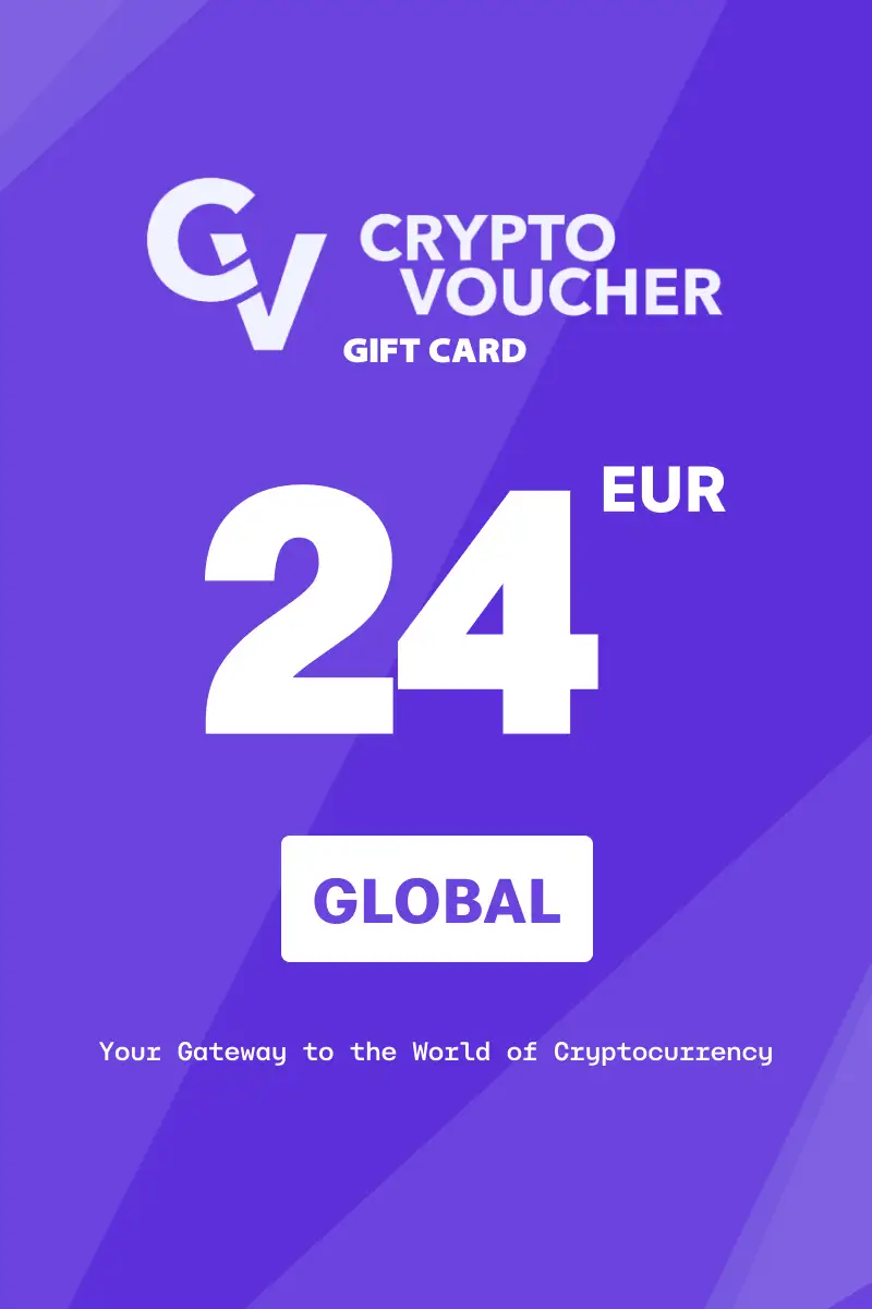 Crypto Voucher 24 EUR Gift Card (Global) - Digital Key