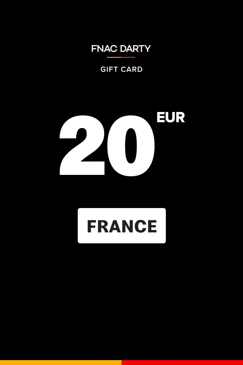 Fnac Darty 20 EUR Gift Card (France) - Digital Key