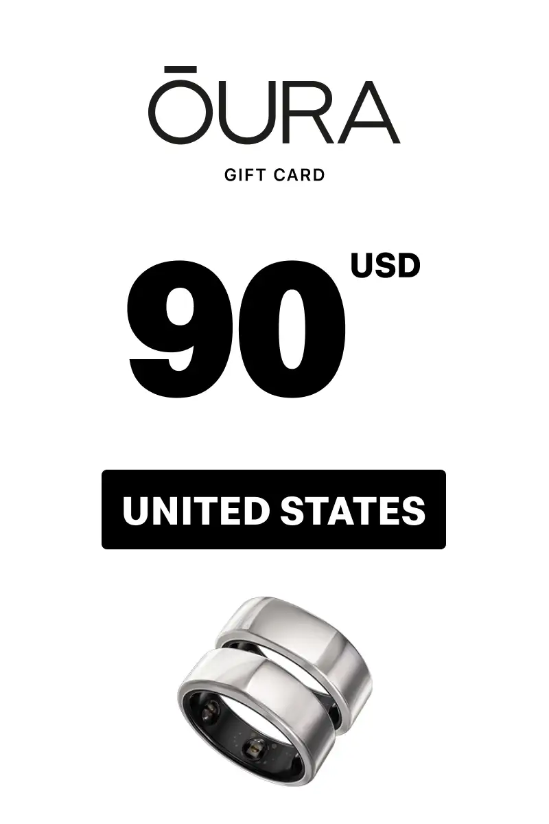 Oura Ring 90 USD Gift Card (United States) - Digital Key