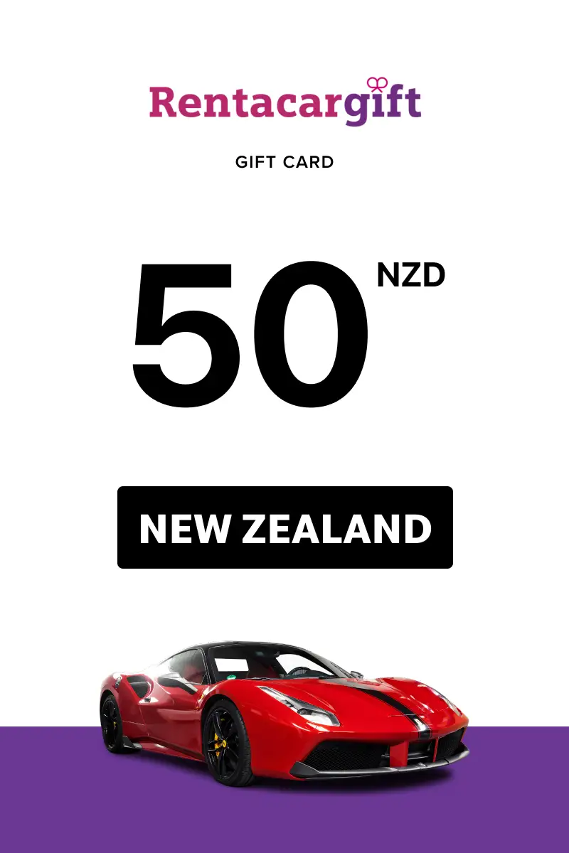 RentaCar Gift 50 NZD Gift Card (New Zealand) - Digital Key