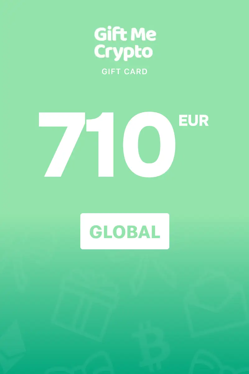 Gift Me Crypto (USDC) 710 EUR Gift Card (Global) - Digital Key