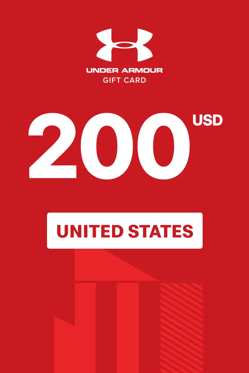 Under Armour 200 USD Gift Card (United States) - Digital Key