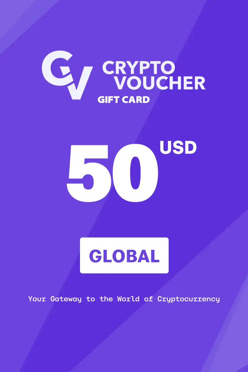 Crypto Voucher (ETH) 50 USD Gift Card (Global) - Digital Key