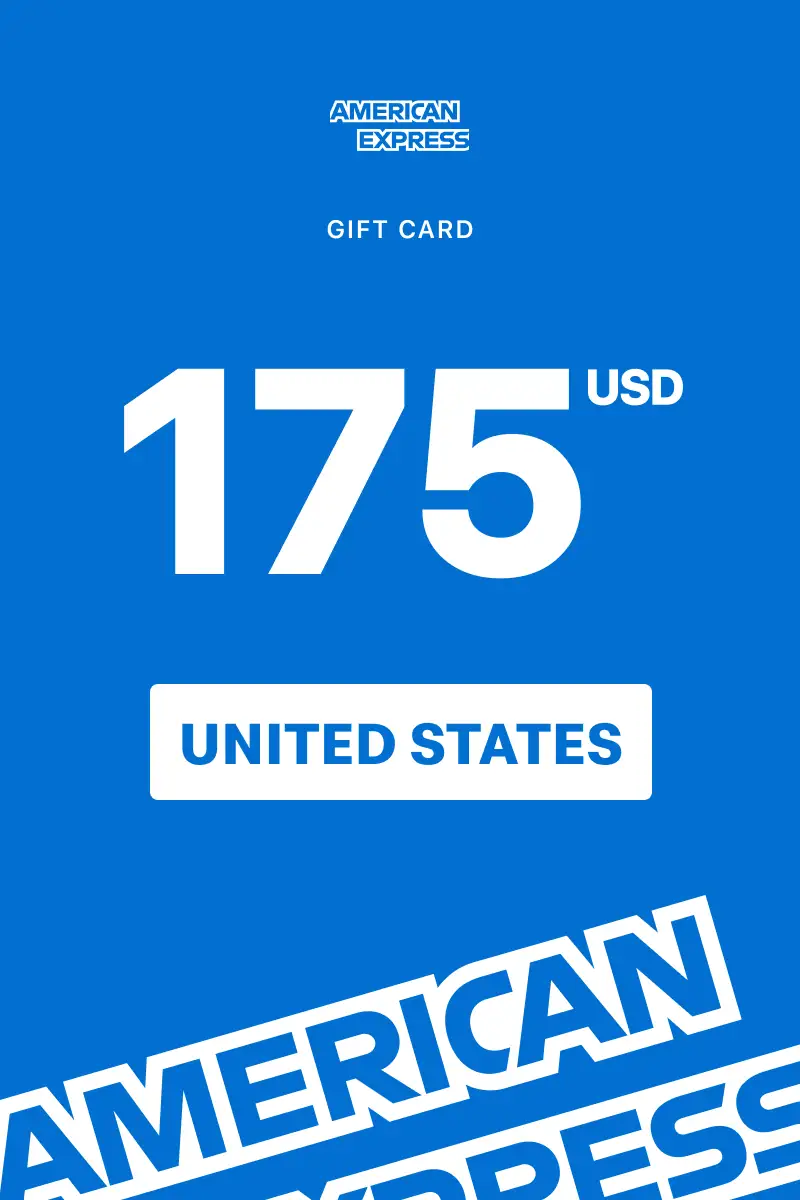 American Express 175 USD Gift Card (United States) - Digital Key