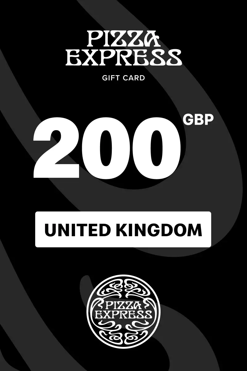 Pizza Express 200 GBP Gift Card (United Kingdom) - Digital Key
