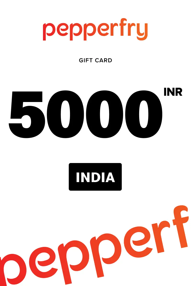 Pepperfry 5000 INR Gift Card (India) - Digital Key