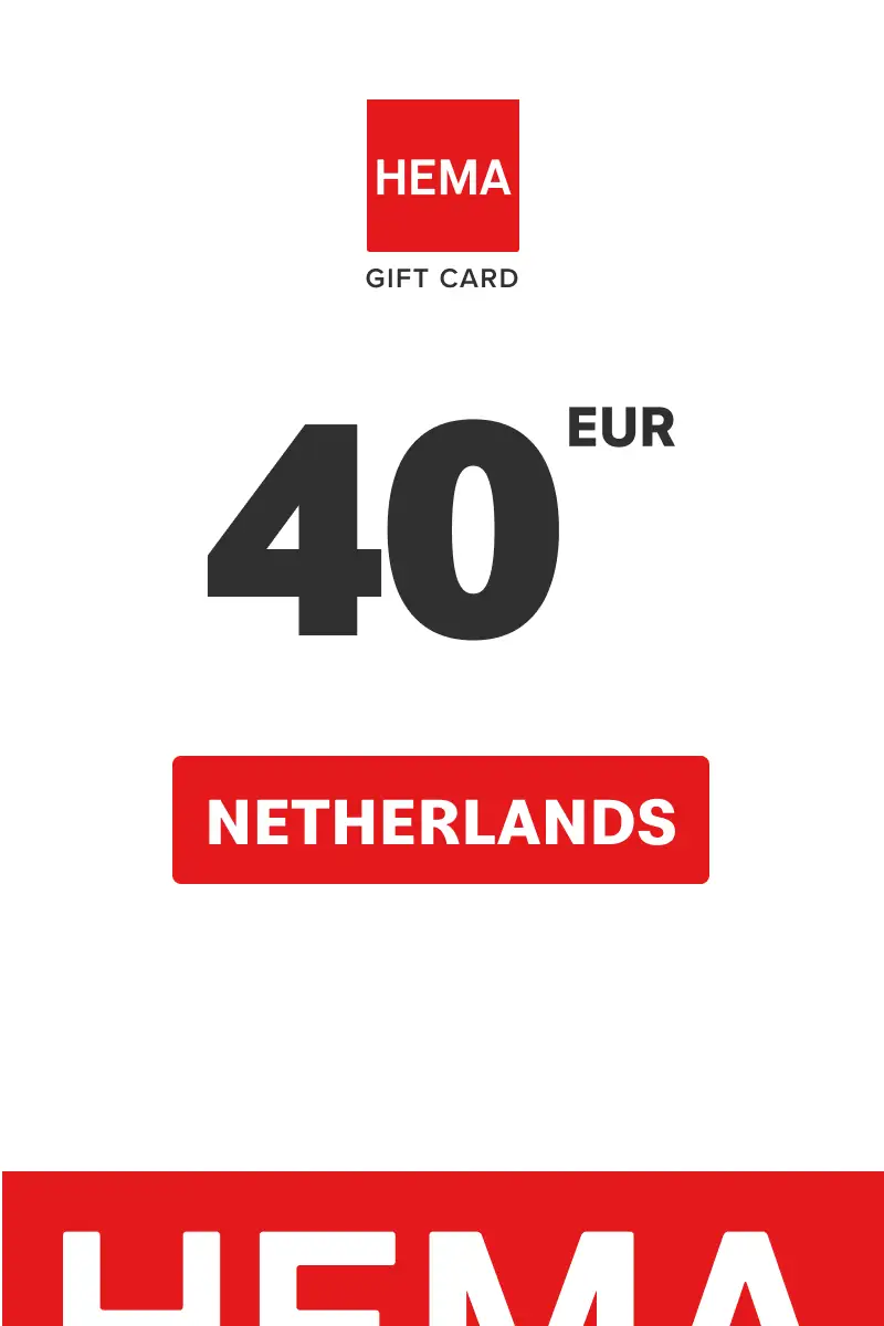 HEMA 40 EUR Gift Card (Netherlands) - Digital Key