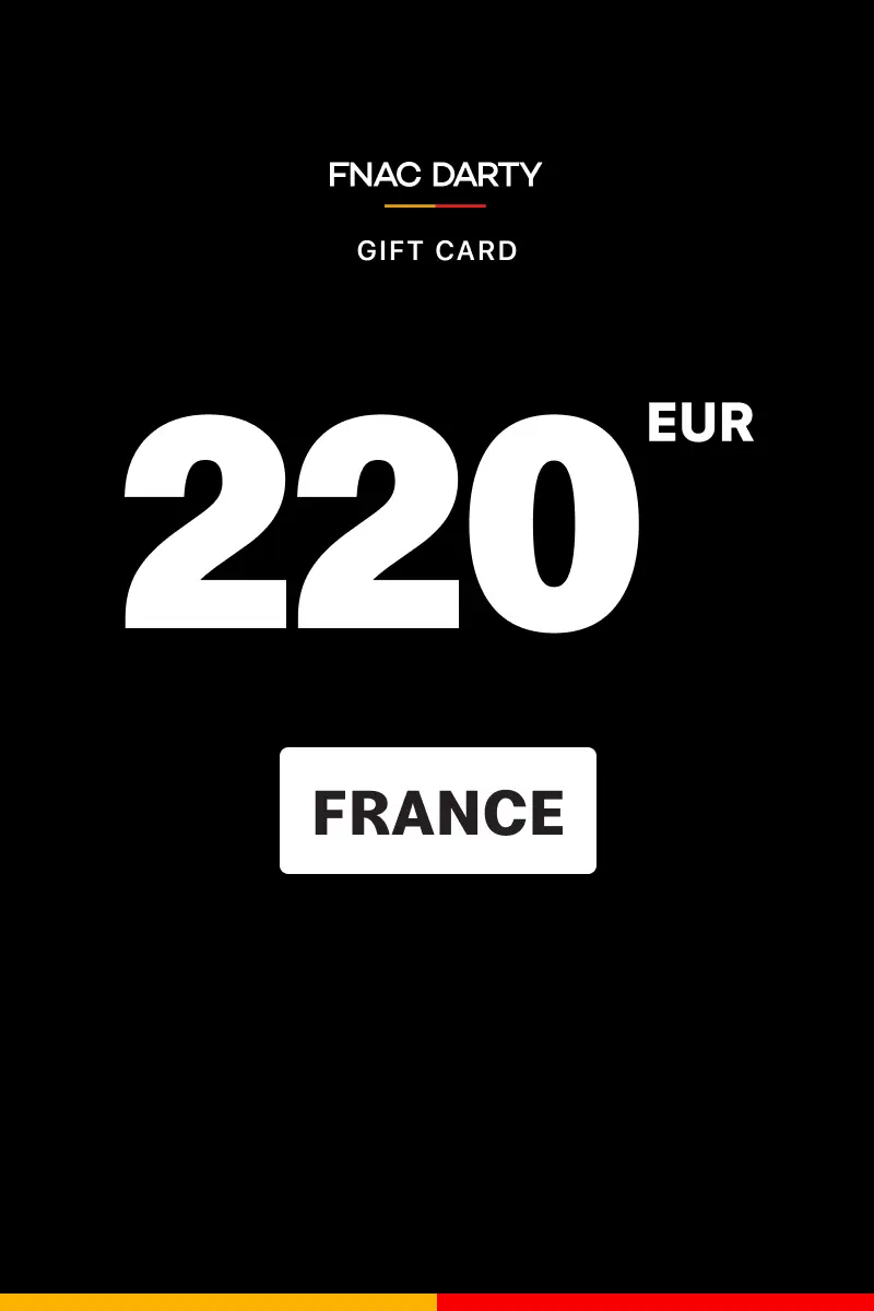 Fnac Darty 220 EUR Gift Card (France) - Digital Key