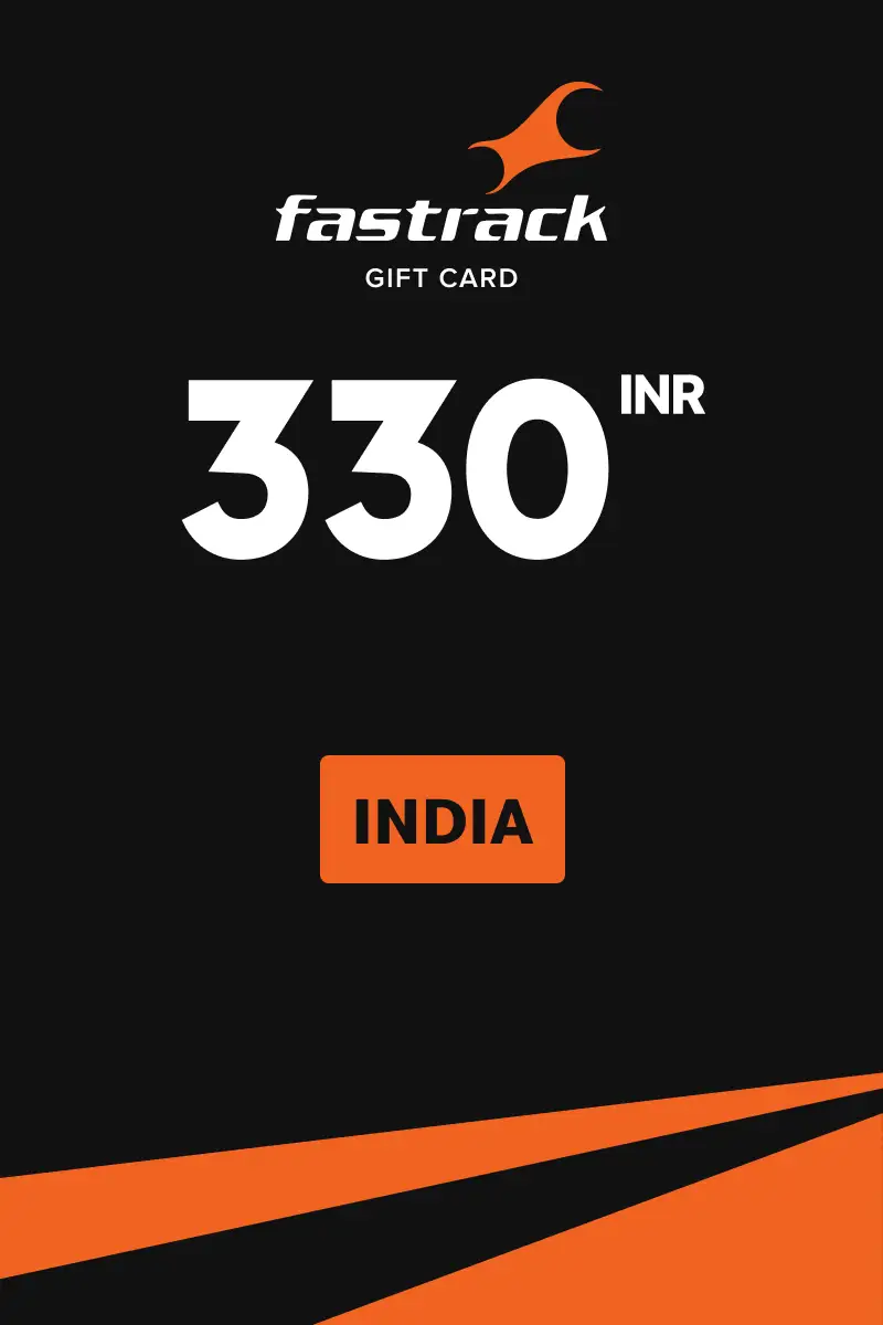 Fastrack 330 INR Gift Card (India) - Digital Key