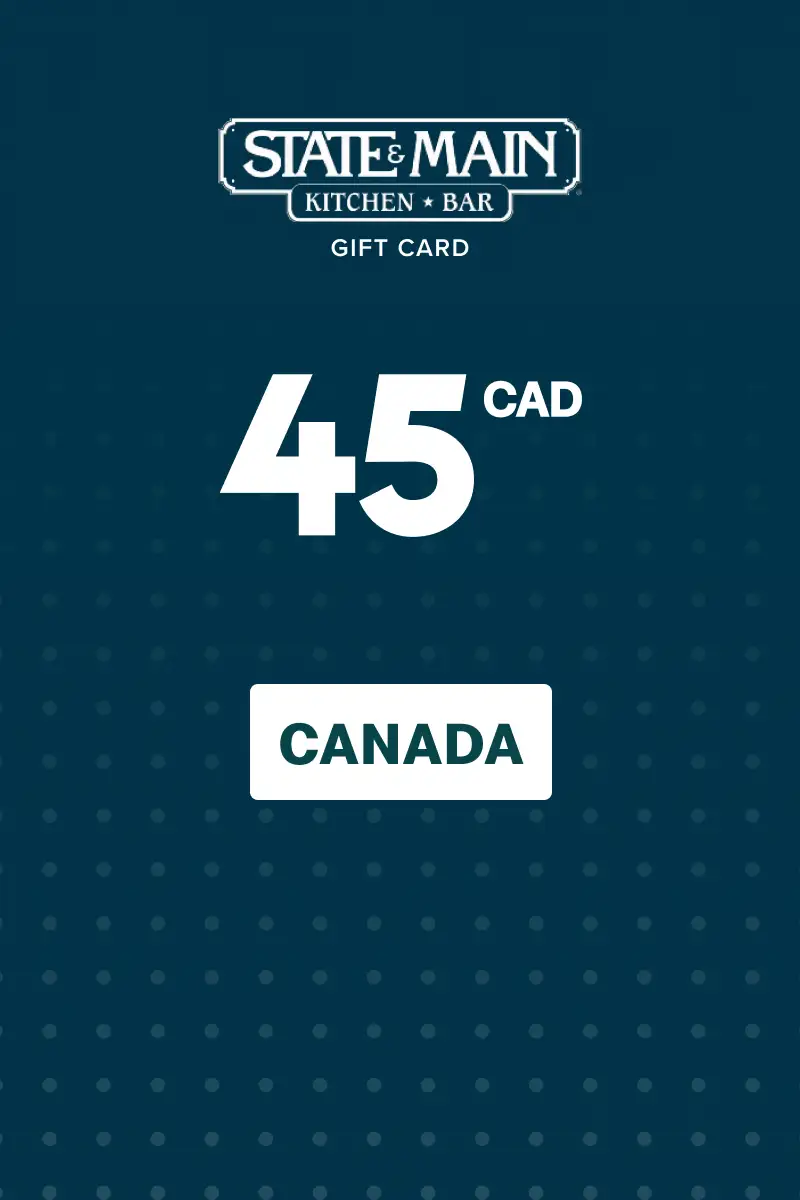 State and Main 45 CAD Gift Card (Canada) - Digital Key