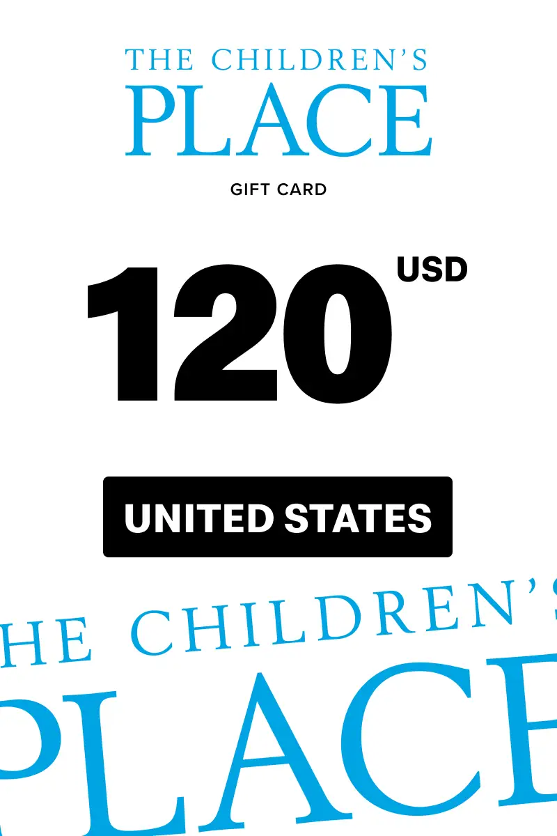 The Children's Place 120 USD Gift Card (United States) - Digital Key