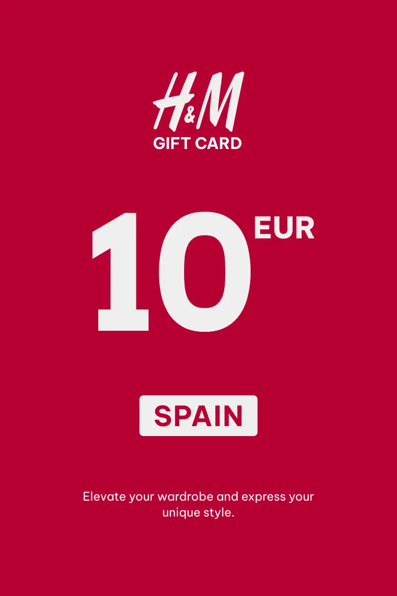HandM 10 EUR Gift Card (Spain) - Digital Key