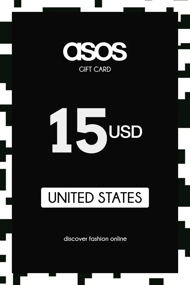 ASOS 15 USD Gift Card (United States) - Digital Key