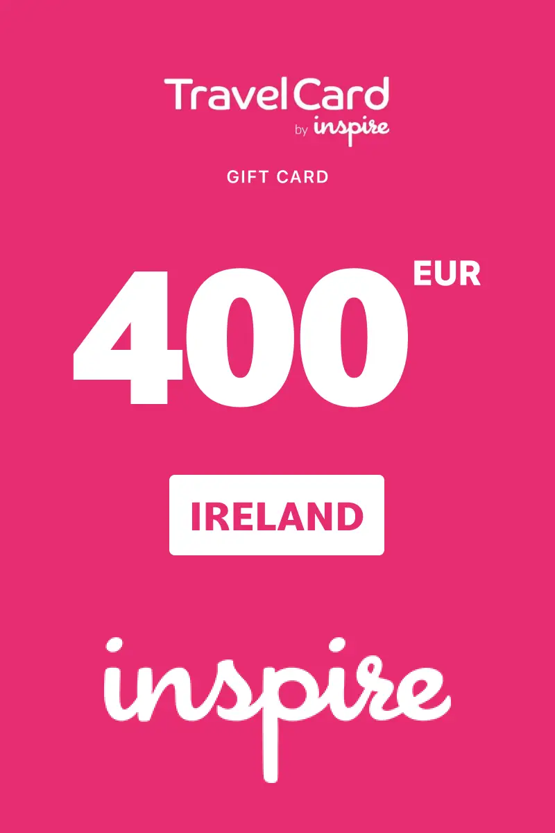 TravelCard by Inspire 400 EUR Gift Card (Ireland) - Digital Key