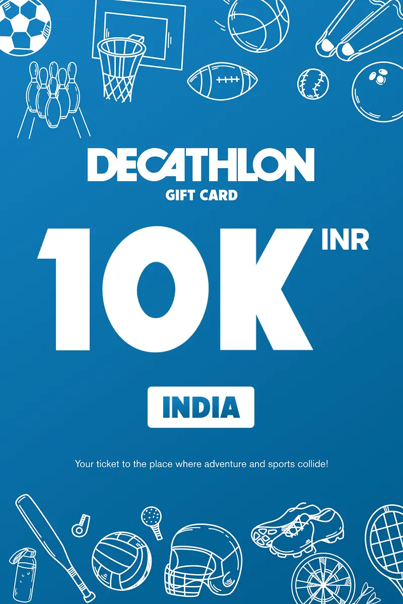 Decathlon 10000 INR Gift Card (India) - Digital Key