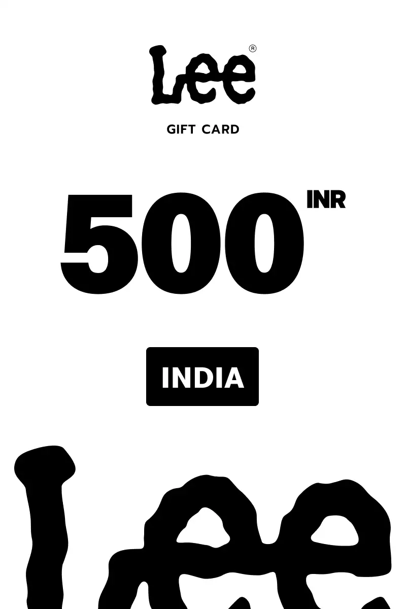 Lee 500 INR Gift Card (India) - Digital Key