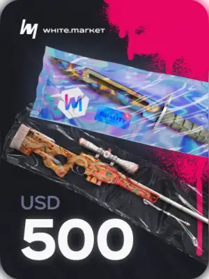 WhiteMarket 500 USD Gift Card (Global) - Digital Key