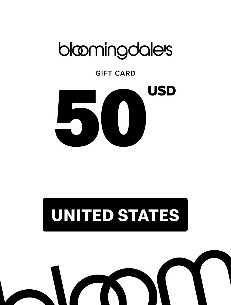 Bloomingdale's 50 USD Gift Card (United States) - Digital Key