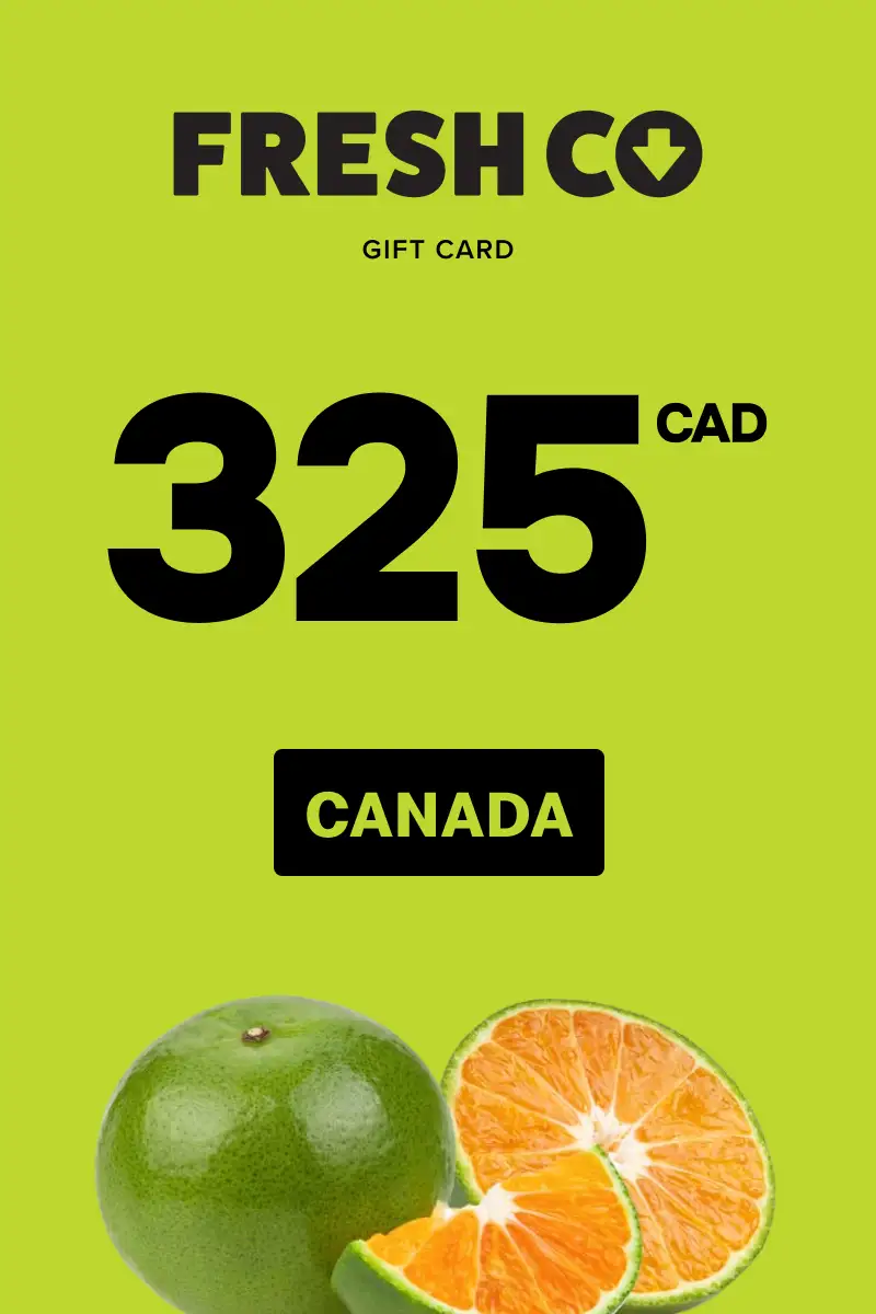 FreshCo 325 CAD Gift Card (Canada) - Digital Key