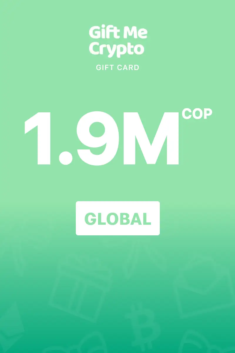 Gift Me Crypto 1900000 COP Gift Card (Global) - Digital Key