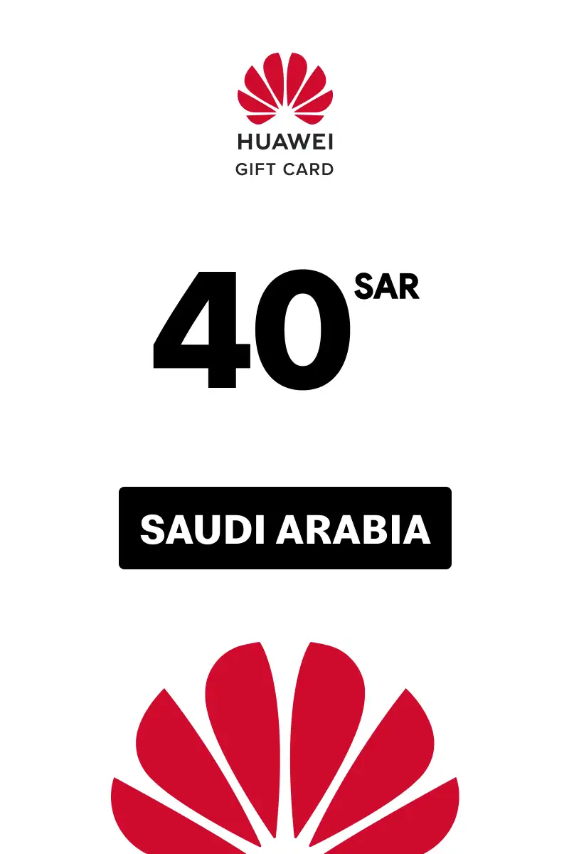 HUAWEI 40 SAR Gift Card (Saudi Arabia) - Digital Key