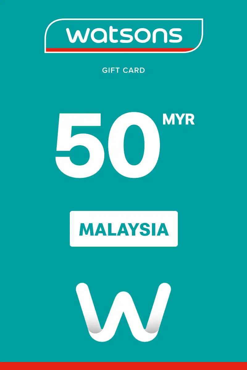 Watsons 50 MYR Gift Card (Malaysia) - Digital Key