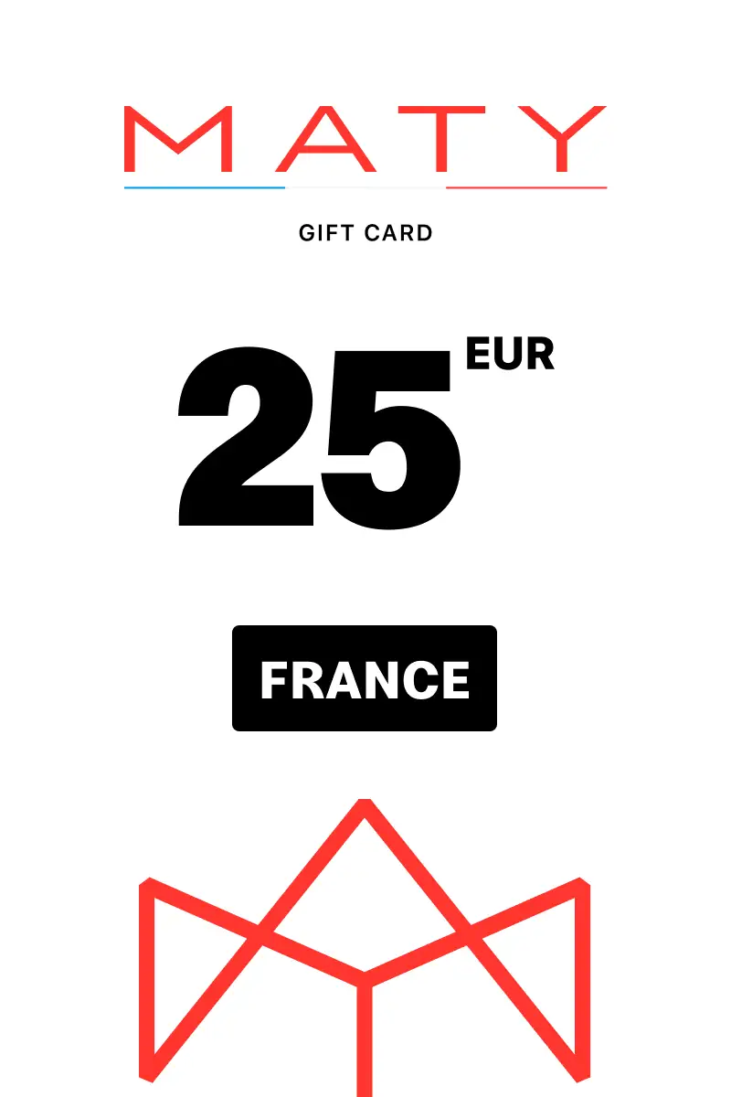 MATY 25 EUR Gift Card (France) - Digital Key