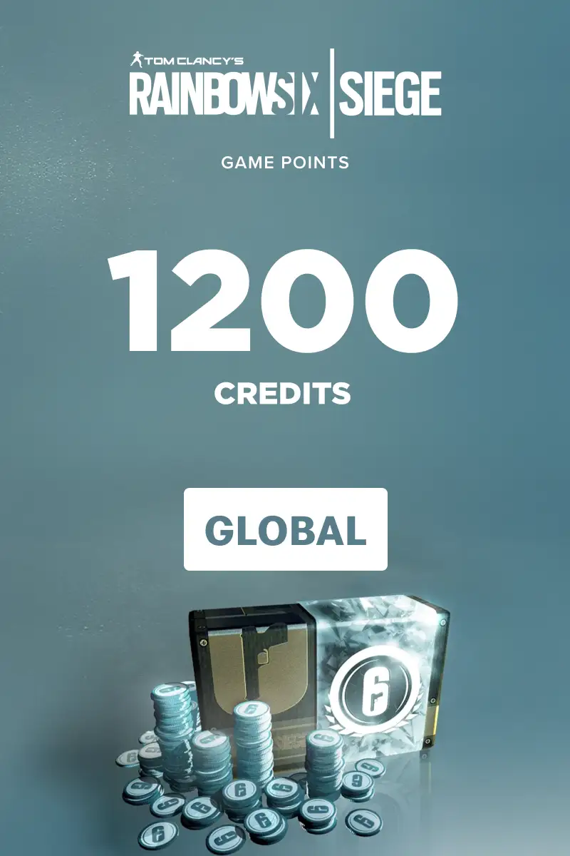 Tom Clancy’s Rainbow Six Siege 1,200 R6 Credits (Global) (Xbox One / Xbox Series X|S) - Xbox Live - Digital Key
