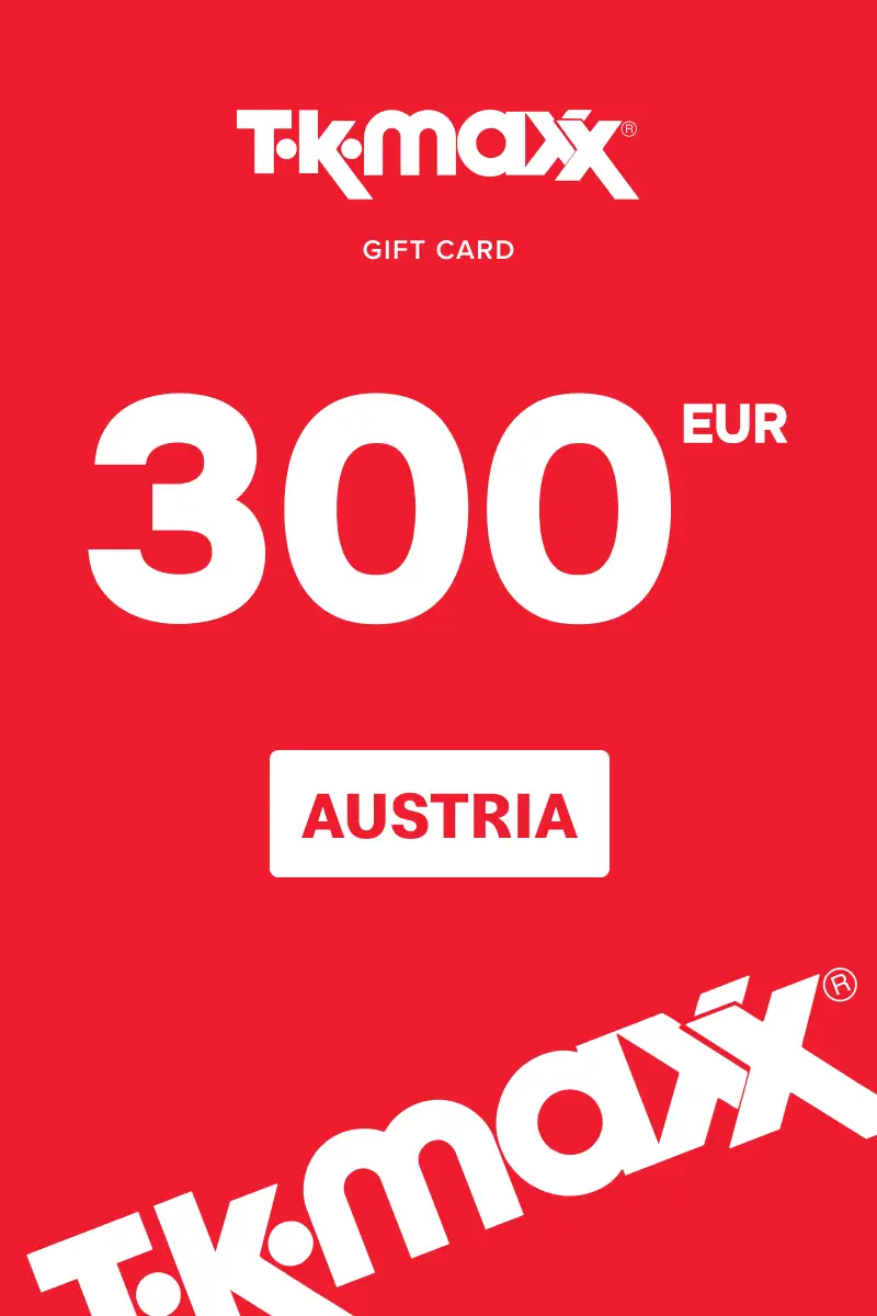 TK Maxx 300 EUR Gift Card (Austria) - Digital Key