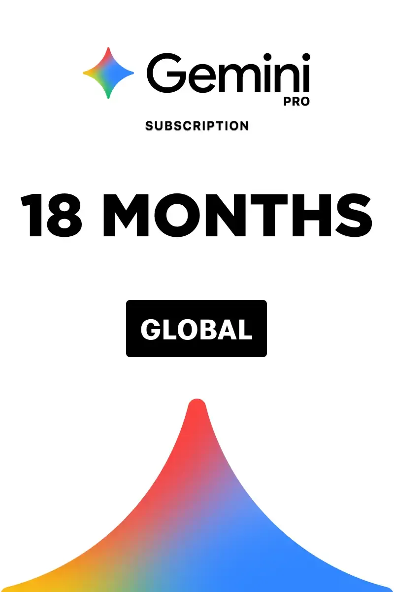 Google AI Pro - Gemini 18 Months (Global) - Activation Link