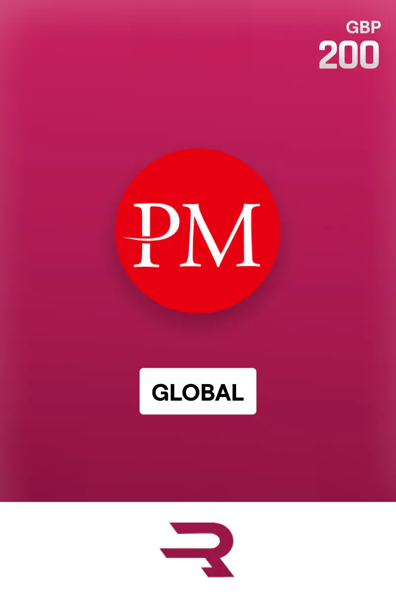 Rewarble Perfect Money 200 GBP Gift Card (Global) - Rewarble - Digital Key