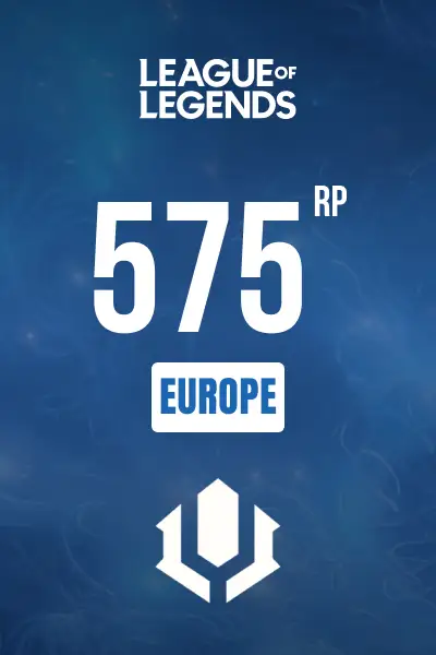 League of Legends 575 RP (Europe) - Digital Key