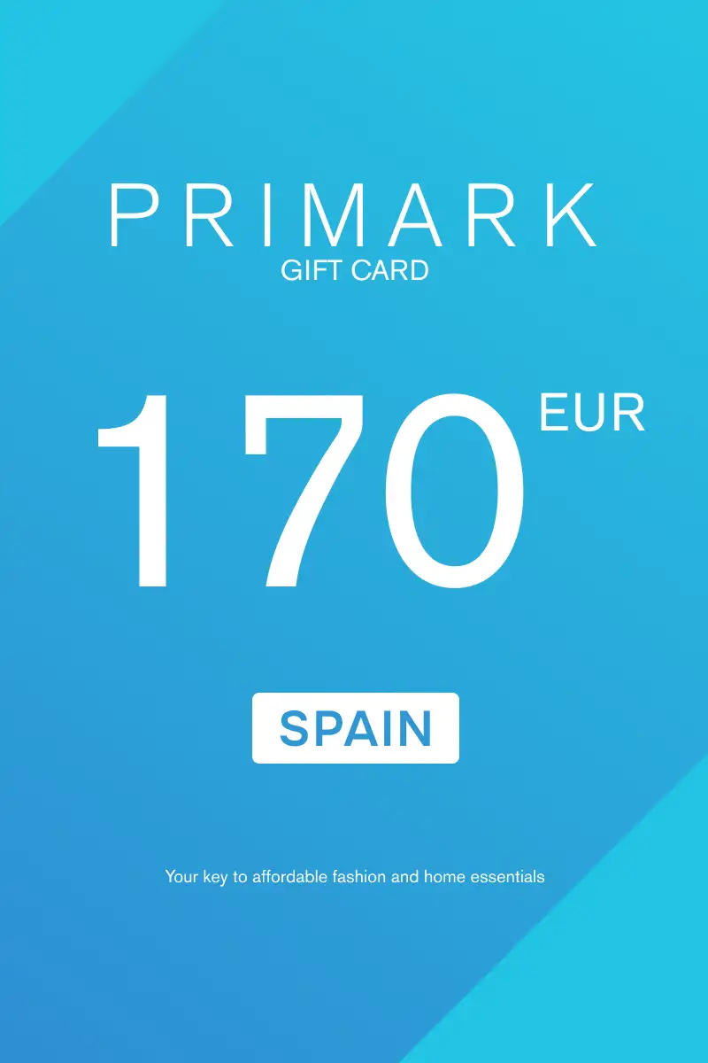Primark 170 EUR Gift Card (Spain) - Digital Key