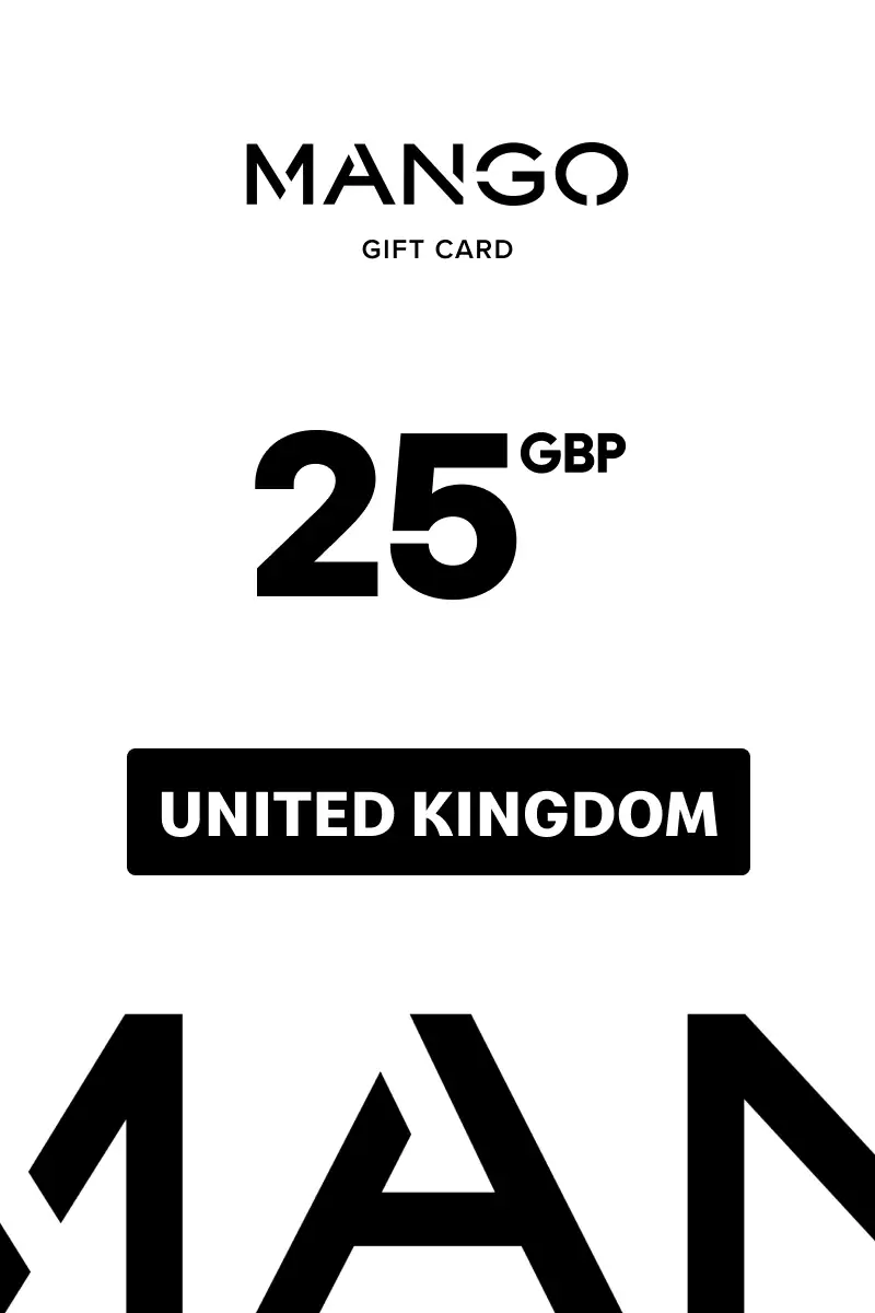 Mango 25 GBP Gift Card (United Kingdom) - Digital Key