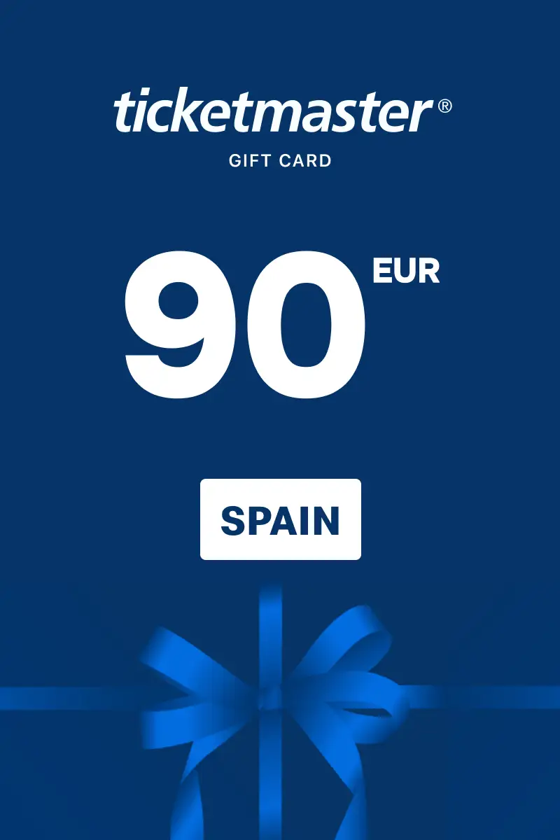 Ticketmaster 90 EUR Gift Card (Spain) - Digital Key