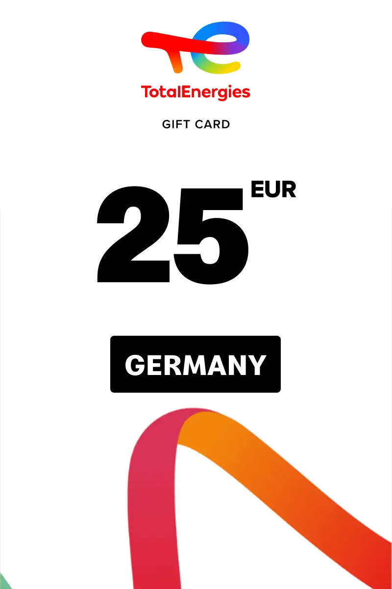 Total Energies Fuel Card 25 EUR Gift Card (Germany) - Digital Key