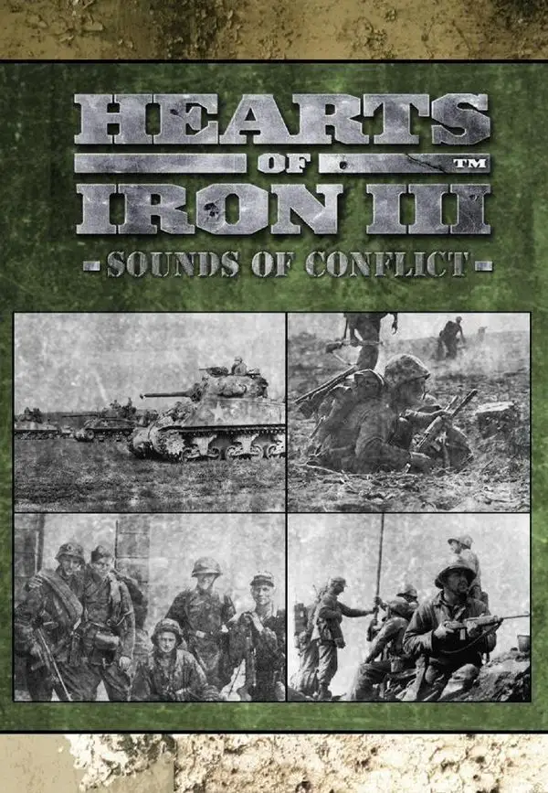 Hearts of Iron III - Sounds of Conflict DLC (Global) (PC) - Steam - Digital Key